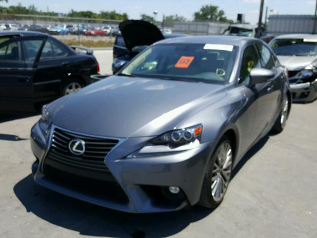 JTHBA1D27G5022712 - 2016 LEXUS IS 200T GRAY photo 2