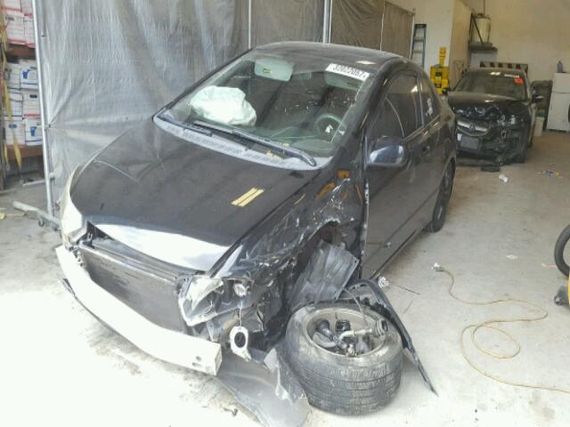 2HGFG1B81AH511181 - 2010 HONDA CIVIC EX შავი ფოტო 2