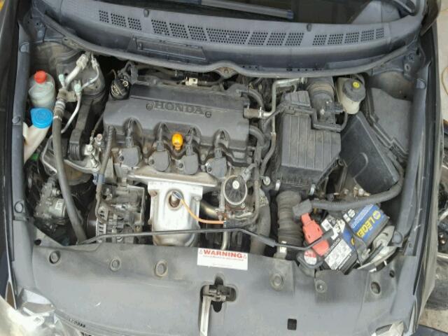 2HGFG1B81AH511181 - 2010 HONDA CIVIC EX შავი ფოტო 7