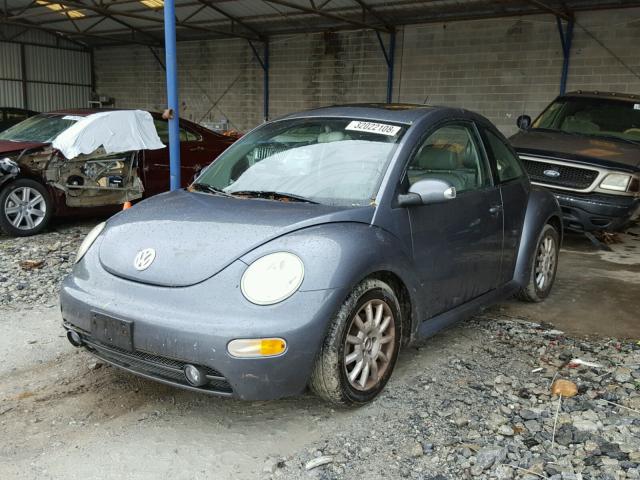 3VWCK31C15M403066 - 2005 VOLKSWAGEN NEW BEETLE ნაცრისფერი ფოტო 2