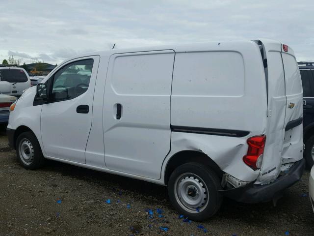 3N63M0YN3HK702302 - 2017 CHEVROLET CITY EXPRE WHITE photo 3