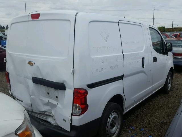 3N63M0YN3HK702302 - 2017 CHEVROLET CITY EXPRE WHITE photo 4