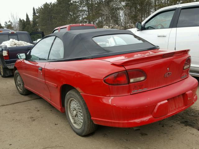 4G1JF32TXWB904731 - 1998 CHEVROLET CAVALIER Z RED photo 3