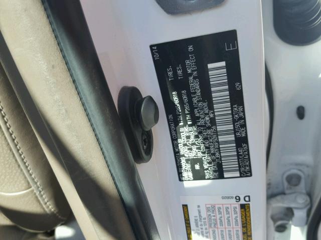 JTJBM7FX6F5097756 - 2015 LEXUS GX BASE WHITE photo 10