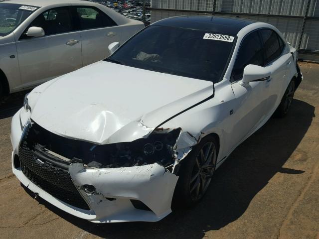 JTHBA1D20G5011552 - 2016 LEXUS IS 200T WHITE photo 2