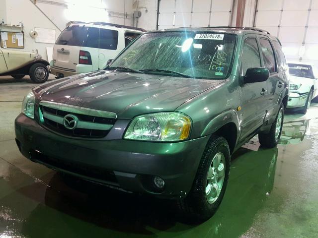 4F2CZ96163KM13489 - 2003 MAZDA TRIBUTE ES GRAY photo 2