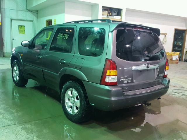 4F2CZ96163KM13489 - 2003 MAZDA TRIBUTE ES 灰色 照片 3