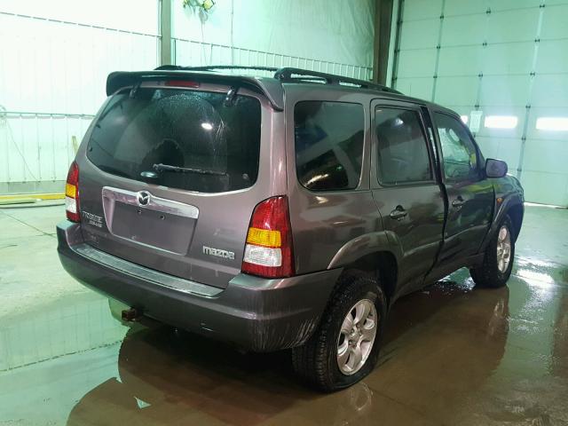 4F2CZ96163KM13489 - 2003 MAZDA TRIBUTE ES 灰色 照片 4