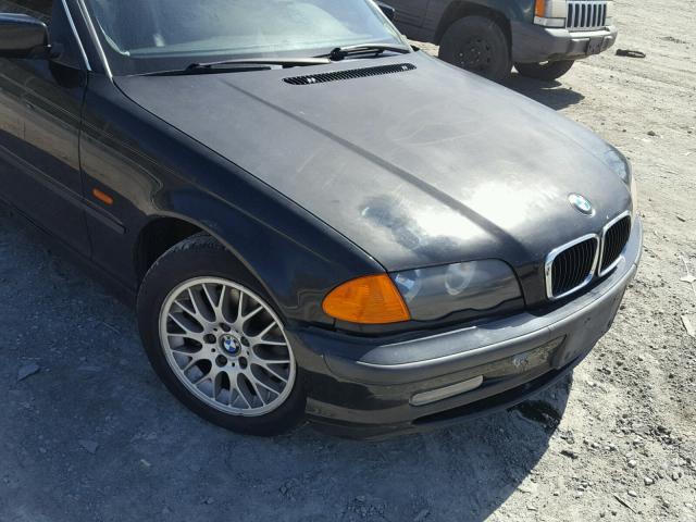 WBAAM5341YFR21170 - 2000 BMW 328 I BLACK photo 9