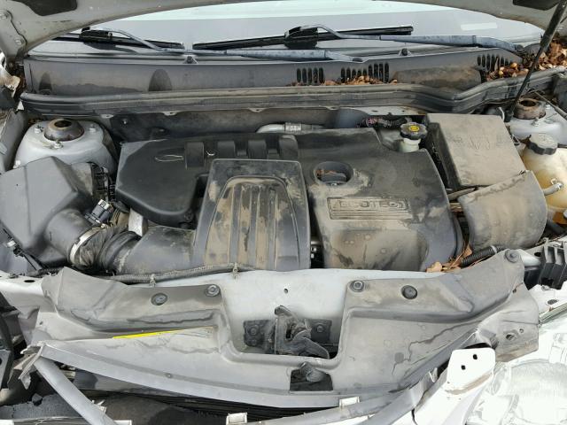 1G1AT58HX97264567 - 2009 CHEVROLET COBALT LT SILVER photo 7