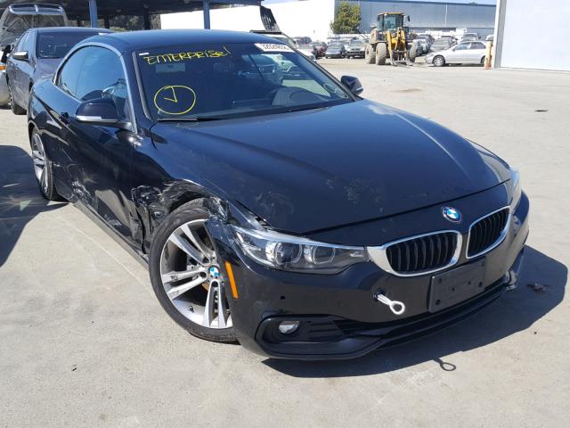 WBA4Z1C50JEC70922 - 2018 BMW 430I BLACK photo 1