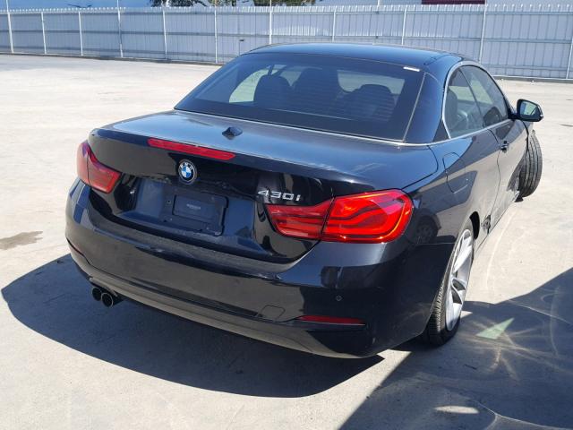 WBA4Z1C50JEC70922 - 2018 BMW 430I BLACK photo 4