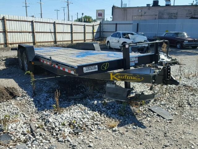 5VGFD2223GL003512 - 2016 KAUFMAN TRAILER BLACK photo 1