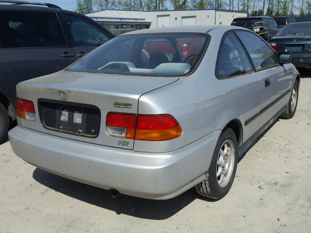 1HGEJ7123WL019727 - 1998 HONDA CIVIC HX GRAY photo 4