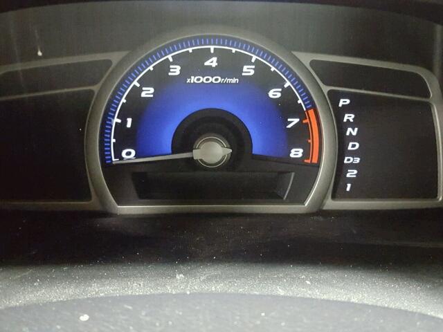 19XFA1F8XBE001869 - 2011 HONDA CIVIC EX შავი ფოტო 8