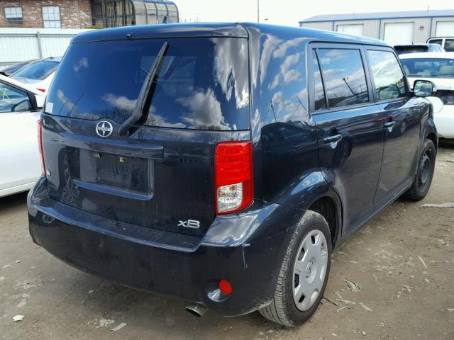 JTLZE4FE9CJ002061 - 2012 TOYOTA SCION XB BLACK photo 4