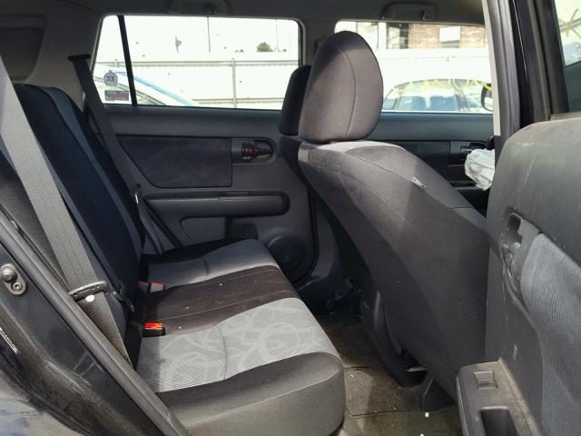 JTLZE4FE9CJ002061 - 2012 TOYOTA SCION XB BLACK photo 6