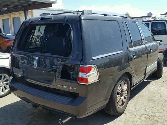 5LMFU27507LJ01830 - 2007 LINCOLN NAVIGATOR BLACK photo 4