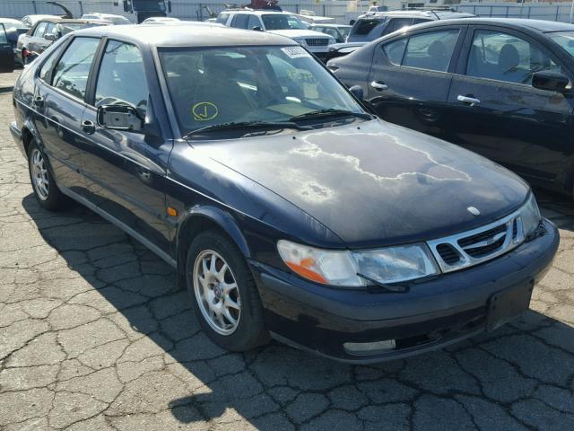 YS3DD55H4Y2005986 - 2000 SAAB 9-3 BLUE photo 1