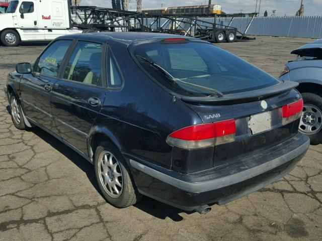 YS3DD55H4Y2005986 - 2000 SAAB 9-3 BLUE photo 3