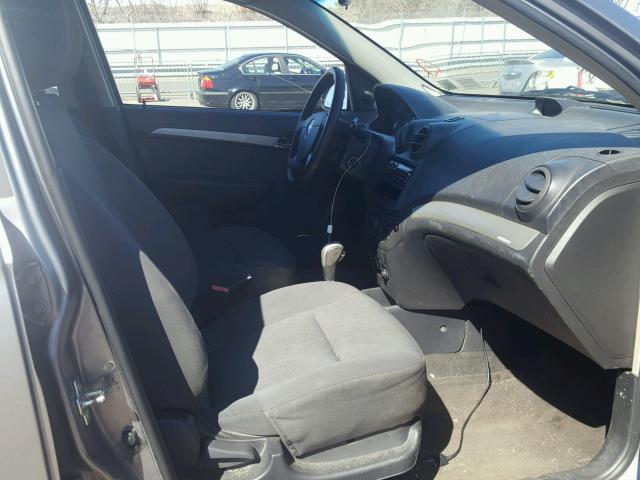 KL1TD56618B096819 - 2008 CHEVROLET AVEO BASE Boz foto 5