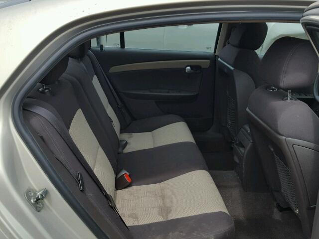 1G1ZH57B49F208762 - 2009 CHEVROLET MALIBU 1LT 奶油色 照片 6