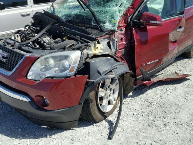 1GKER23718J302083 - 2008 GMC ACADIA SLT 红色 照片 10