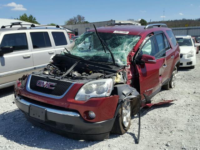 1GKER23718J302083 - 2008 GMC ACADIA SLT 红色 照片 2