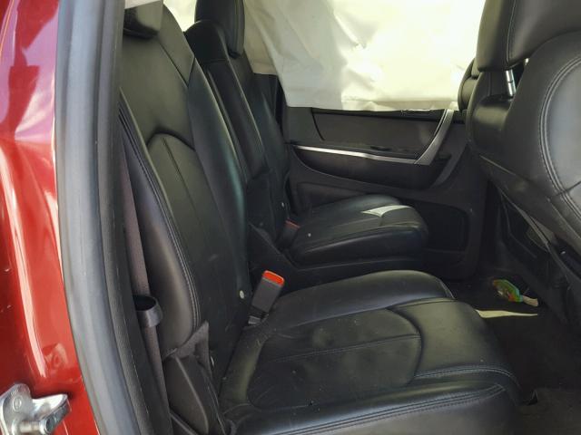 1GKER23718J302083 - 2008 GMC ACADIA SLT 红色 照片 6