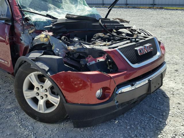 1GKER23718J302083 - 2008 GMC ACADIA SLT 红色 照片 9