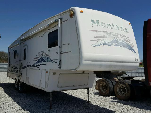 4YDF328293D505760 - 2003 KEYSTONE MONTANA WHITE photo 1