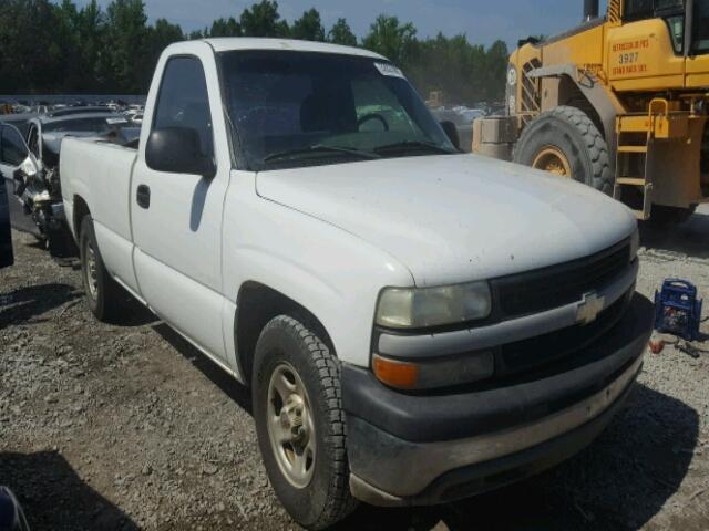 1GCEC14V32Z298681 - 2002 CHEVROLET SILVERADO WHITE photo 1