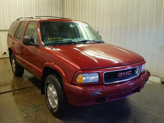 1GKDT13W3S2559391 - 1995 GMC JIMMY RED photo 1