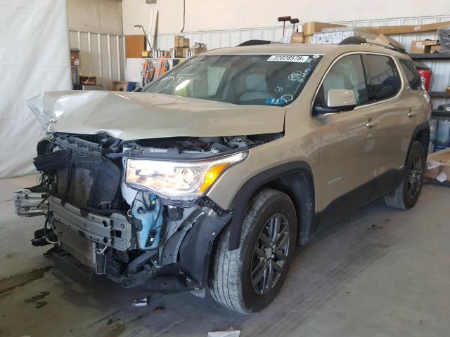 1GKKNMLS9HZ169914 - 2017 GMC ACADIA SLT ბეჟი ფოტო 2