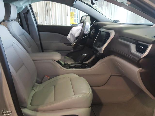 1GKKNMLS9HZ169914 - 2017 GMC ACADIA SLT ბეჟი ფოტო 5