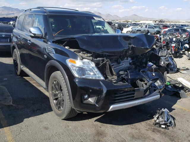 JN8AY2NF3H9303789 - 2017 NISSAN ARMADA PLA BLACK photo 1