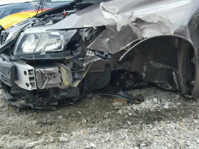 2HGFB2F94DH534577 - 2013 HONDA CIVIC EXL Qəhvəyi foto 9