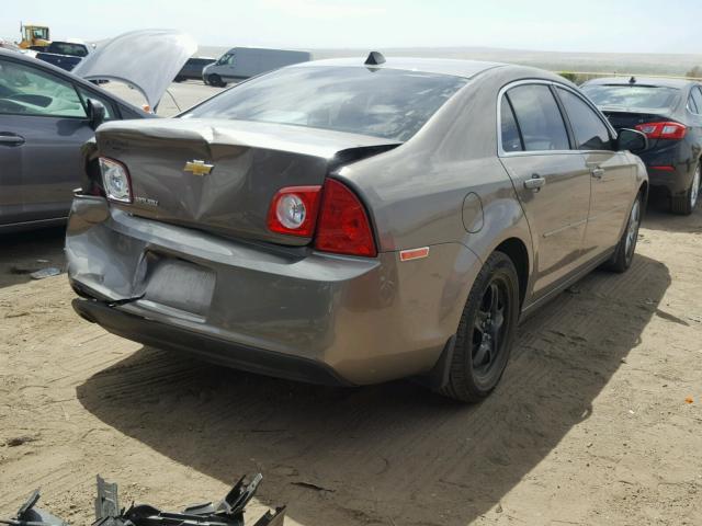 1G1ZB5E08CF110439 - 2012 CHEVROLET MALIBU LS 棕色 照片 4