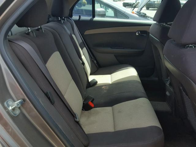 1G1ZB5E08CF110439 - 2012 CHEVROLET MALIBU LS 棕色 照片 6