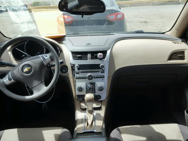 1G1ZB5E08CF110439 - 2012 CHEVROLET MALIBU LS 棕色 照片 9