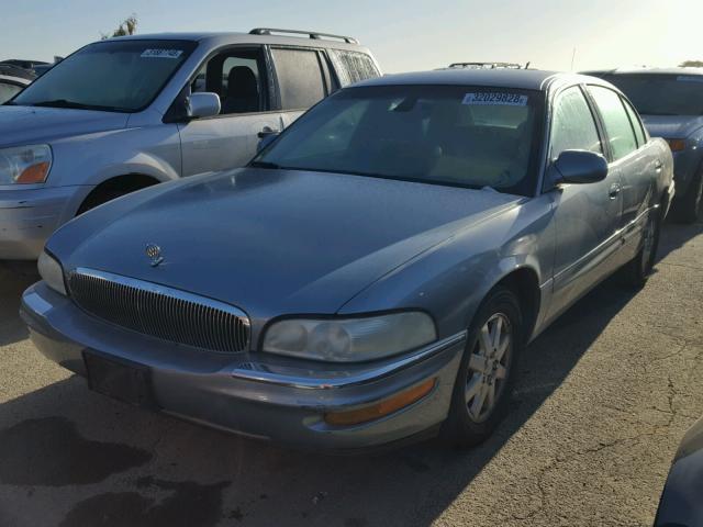 1G4CW54K444145945 - 2004 BUICK PARK AVENU BLUE photo 2