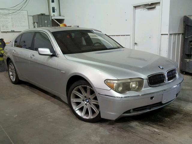 WBAGN63443DR15932 - 2003 BMW 745 LI SILVER photo 1