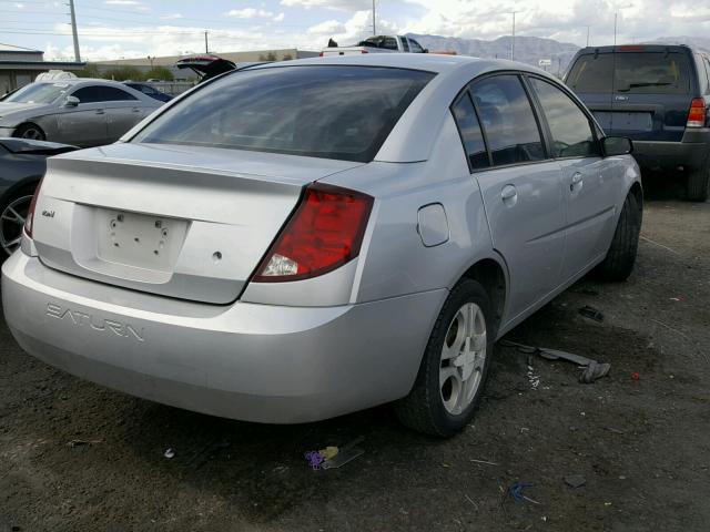 1G8AL52F43Z141643 - 2003 SATURN ION LEVEL SILVER photo 4