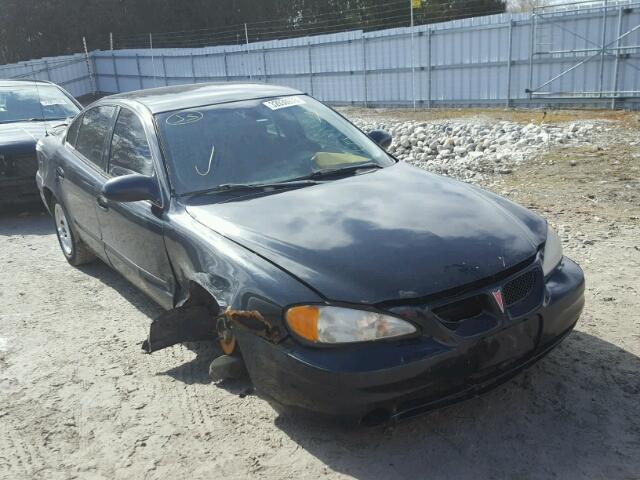 1G2NE52F03C182425 - 2003 PONTIAC GRAND AM S BLACK photo 1