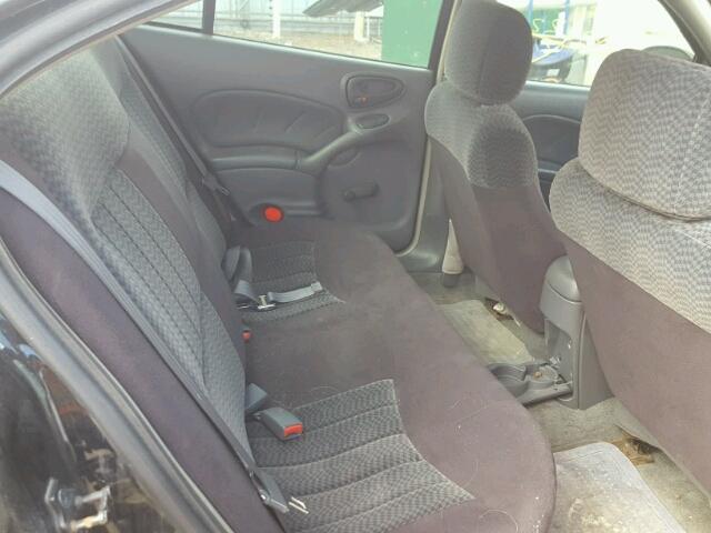 1G2NE52F03C182425 - 2003 PONTIAC GRAND AM S BLACK photo 6