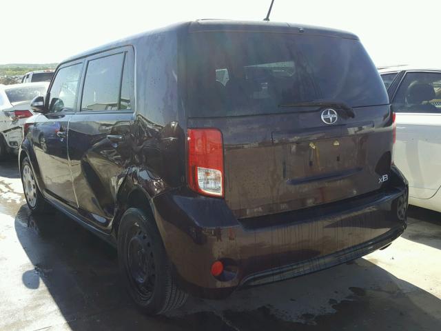 JTLZE4FE7FJ075269 - 2015 TOYOTA SCION XB ბურგუნდია ფოტო 3