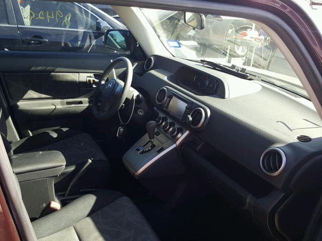 JTLZE4FE7FJ075269 - 2015 TOYOTA SCION XB ბურგუნდია ფოტო 5