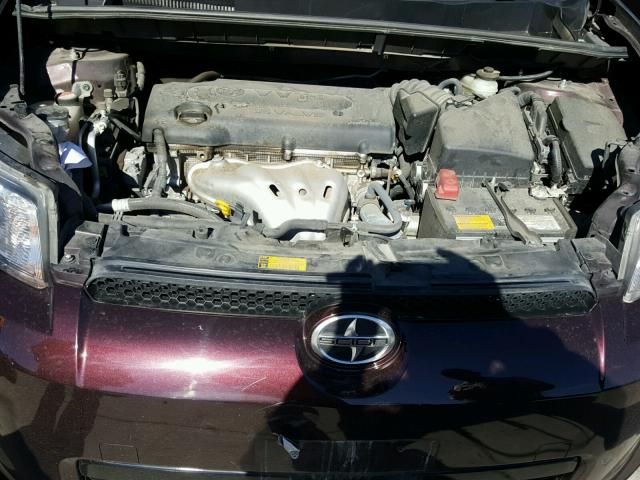 JTLZE4FE7FJ075269 - 2015 TOYOTA SCION XB ბურგუნდია ფოტო 7