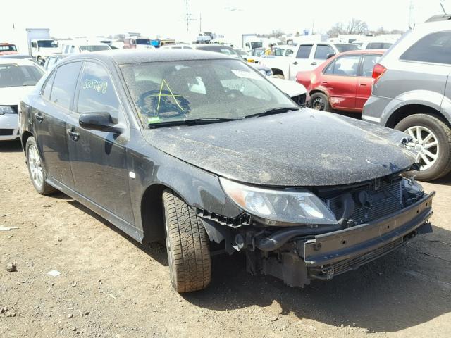 YS3FB49Y381149313 - 2008 SAAB 9-3 2.0T BLACK photo 1