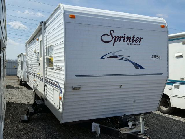 4YDT3032121203958 - 2002 KEYSTONE SPRINTER WHITE photo 1